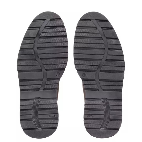 Men's Casual Lace Wedge Boots - Picture 5 of 6